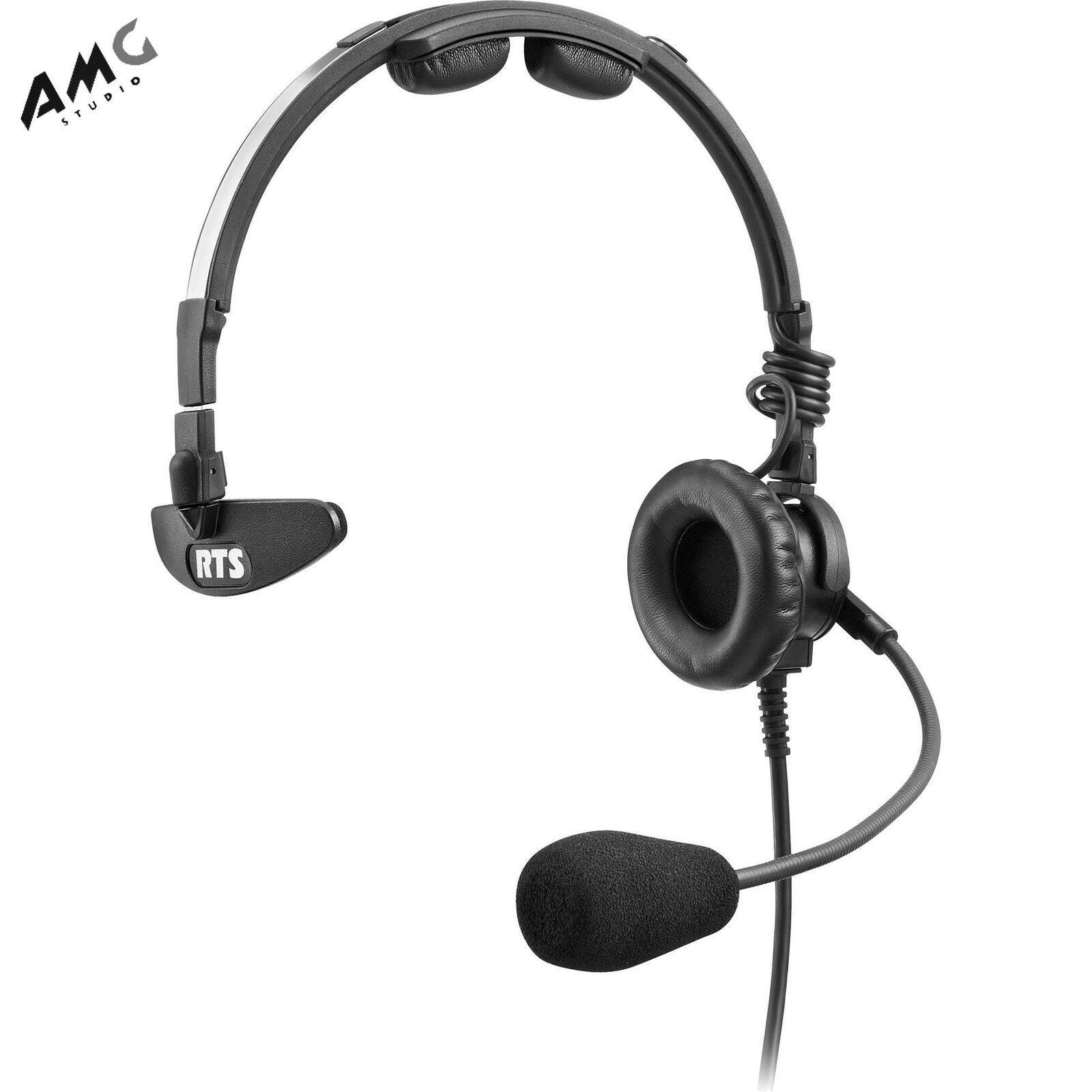 Telex LH-300 Lightweight RTS Single-Sided Broadcast Headset (XLR 4-Pin Female Connector, Dynamic Microphone)