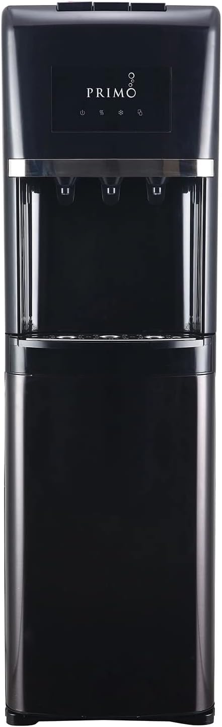 Primo Bottom Loading Self-Cleaning Water Dispenser, 3 Temp (Hot-Cool-Cold) Water Dispenser for 5 Gallon Bottle w/Child-Resistant Safety Feature