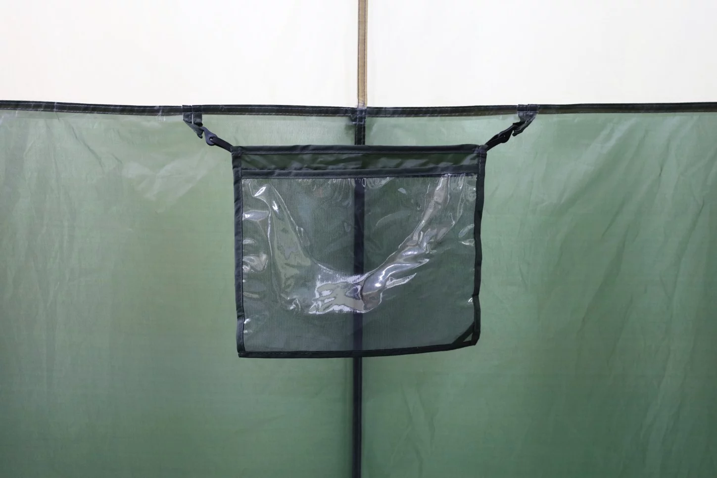 Ozark Trail Hazel Creek 12 Person 3-Room Cabin Tent, 20' x 9' x 84, Green