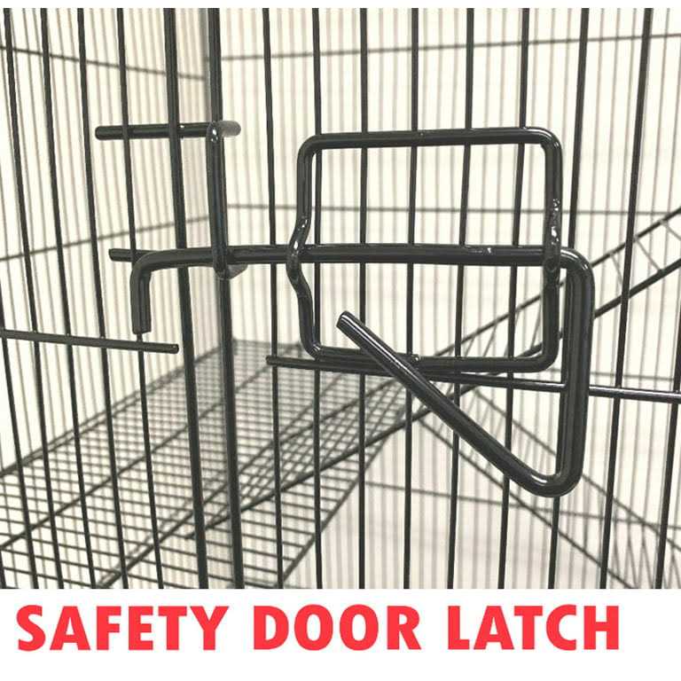 Mcage 3-story Ferret Chinchilla Sugar Glider Rats Guinea Pig Mouse Gerbil Hamster Hedgehog Animal Habitat Cage with Tight 3/8-Inch Wire Body Prevent