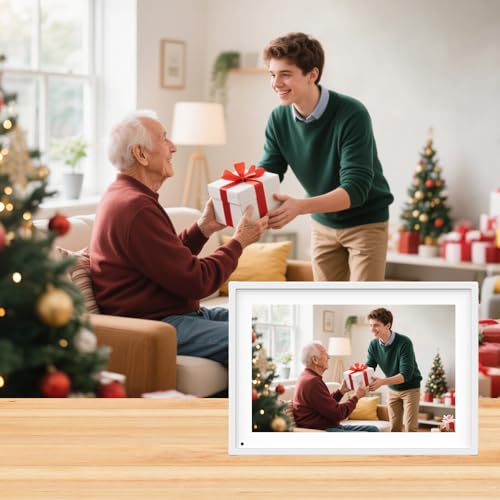 10.1 Inch Smart Digital Calendar Planner & Chore Chart, IPS HD Touchscreen Interactive Display for Family Schedules