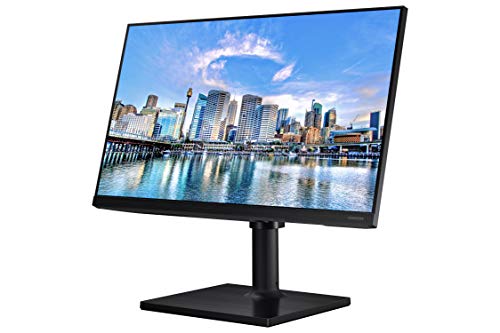 SAMSUNG FT45 Series 27-Inch FHD 1080p Computer Monitor, 75Hz, IPS Panel, HDMI, USB Hub, Height Adjustable Stand, 3 Yr WRNTY (LF27T450FQNXGO),Black