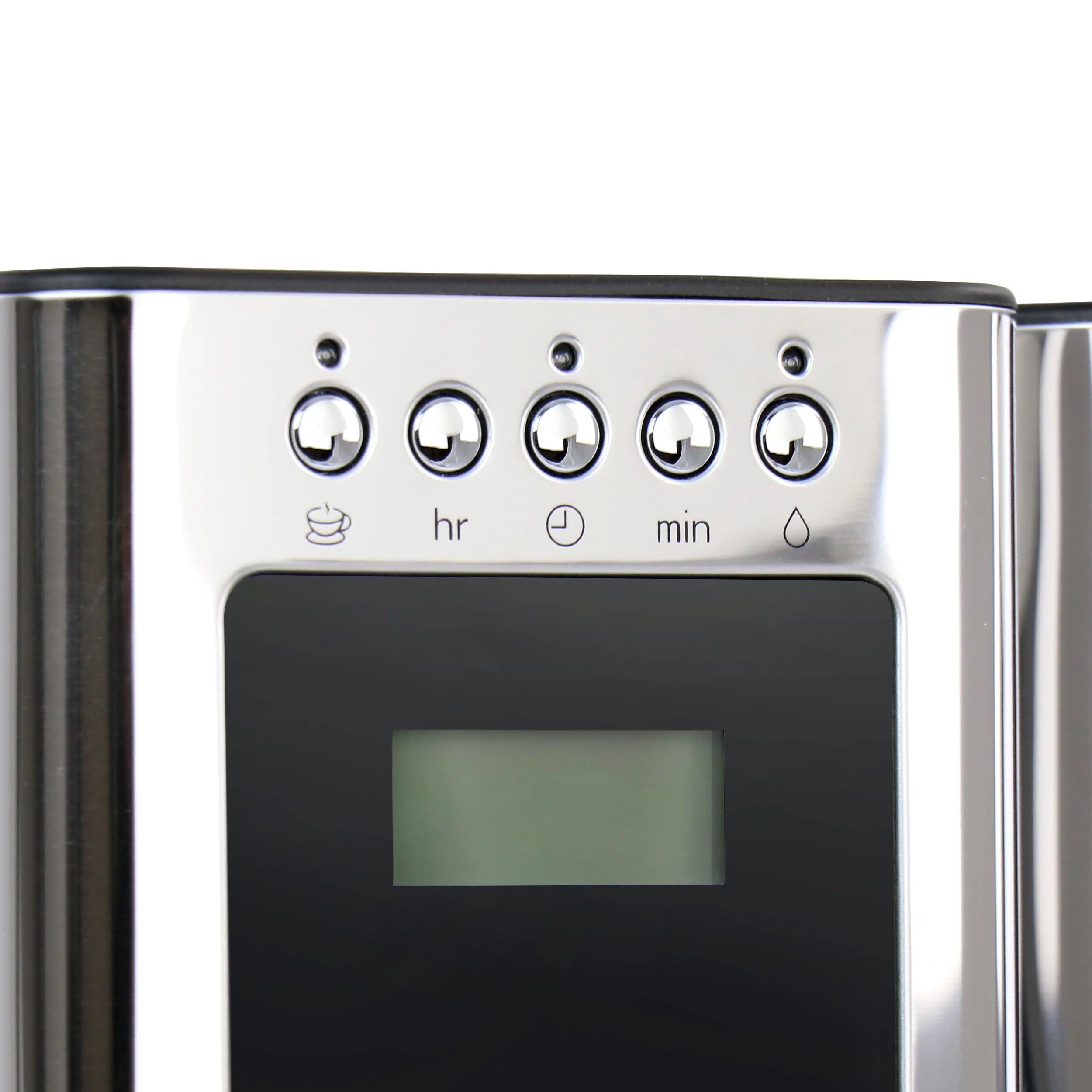 Russell Hobbs Modern Sleek Chrome Glass Coffeemaker - 8 Cup Brewing Capacity