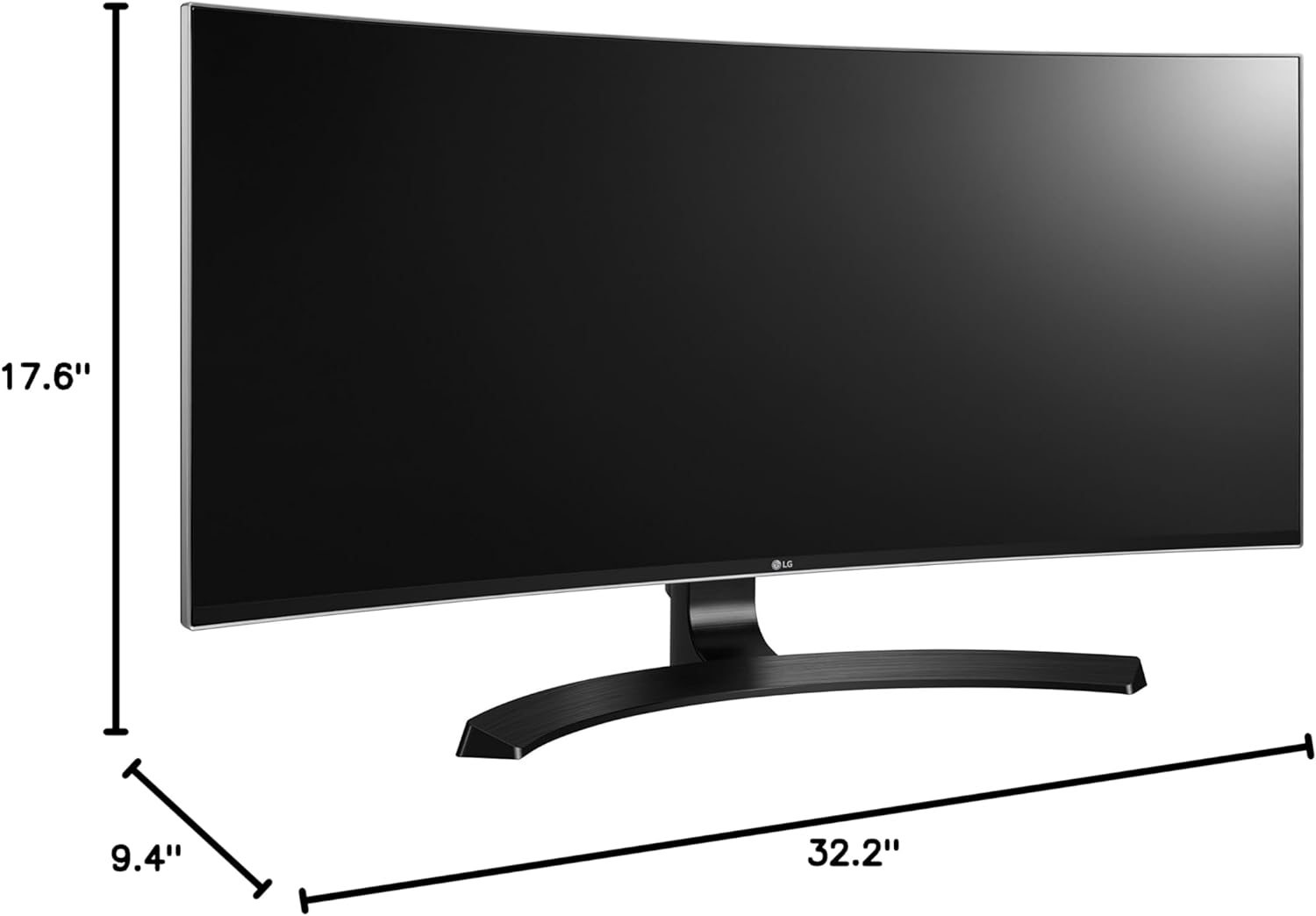 LG 34UC88-B 34-Inch 21:9 Curved UltraWide QHD IPS Monitor with USB Quick Charge - Smart Home Appliances