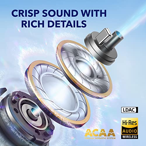 Soundcore by Anker Liberty 4, Noise Cancelling Earbuds, True Wireless Earbuds with ACAA 3.0, Dual Dynamic Drivers for Hi-Res Premium Sound