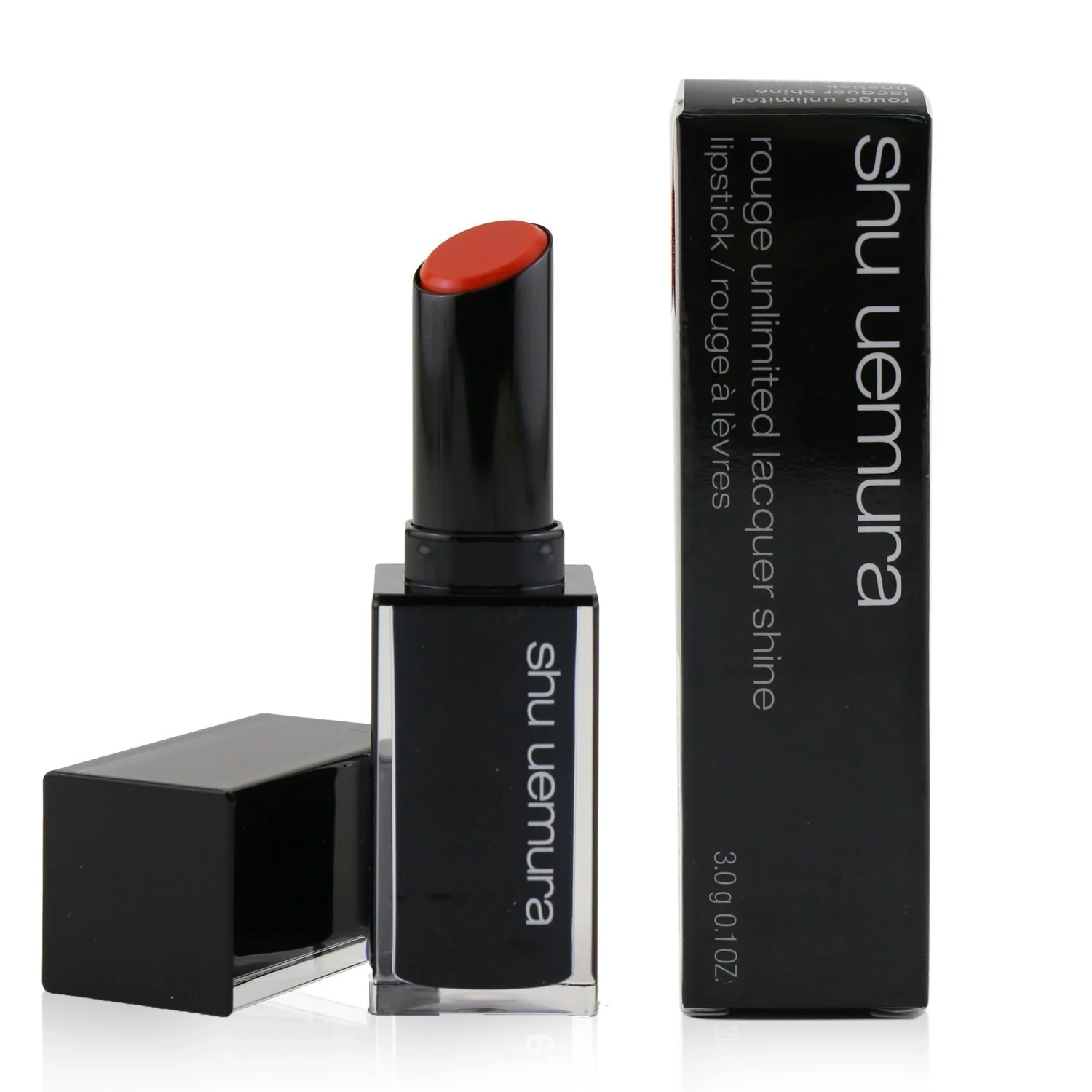 Shu Uemura Rouge Unlimited Lacquer Shine Lipstick - # LS PK 379  3g/0.1oz