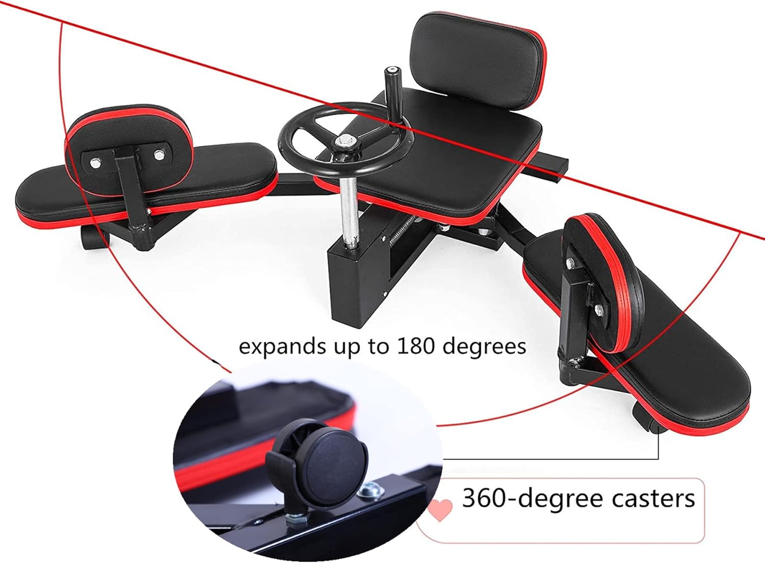 NArra Leg Stretcher Machine, Adjustable Leg Stretch Training Machine