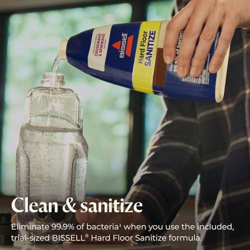 BISSELL&reg; CrossWave&reg; HydroSteam&trade; Deluxe Wet Dry Vac, Multi-Purpose Vacuum, Wash, and Steam, Formula Included, Green, 3515G