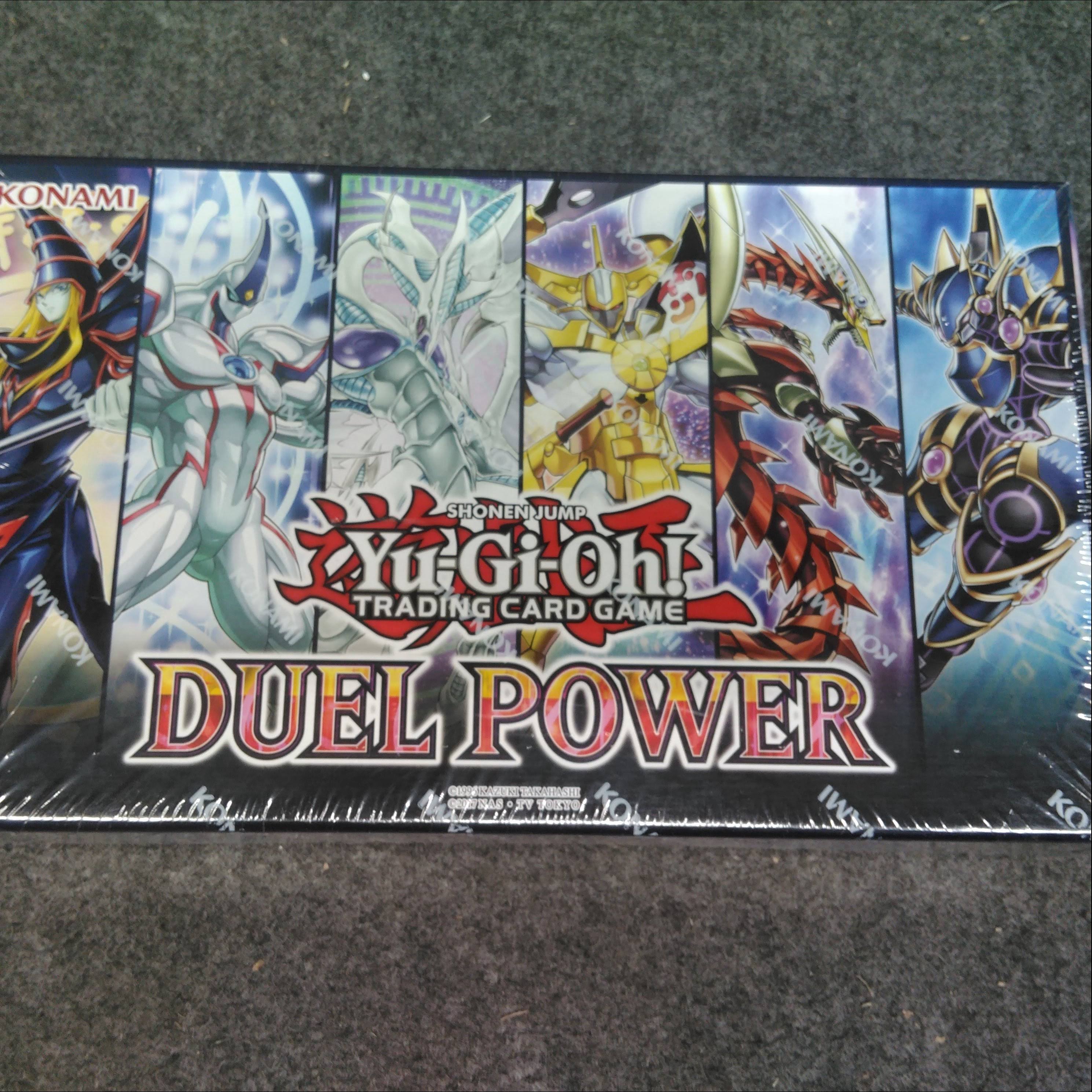 Yugioh - Duel Power Box- 6 New Ultra Rare Variant Art Cards