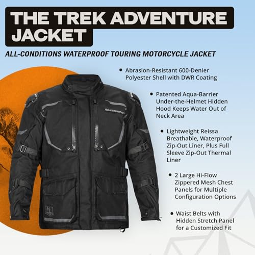 Tourmaster Trek Adventure Motorcycle Jacket