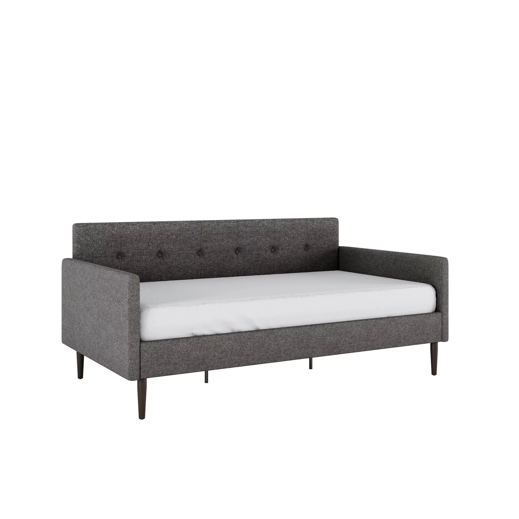 Queer Eye Wimberly Upholstered Daybed, Twin Size, Gray Linen