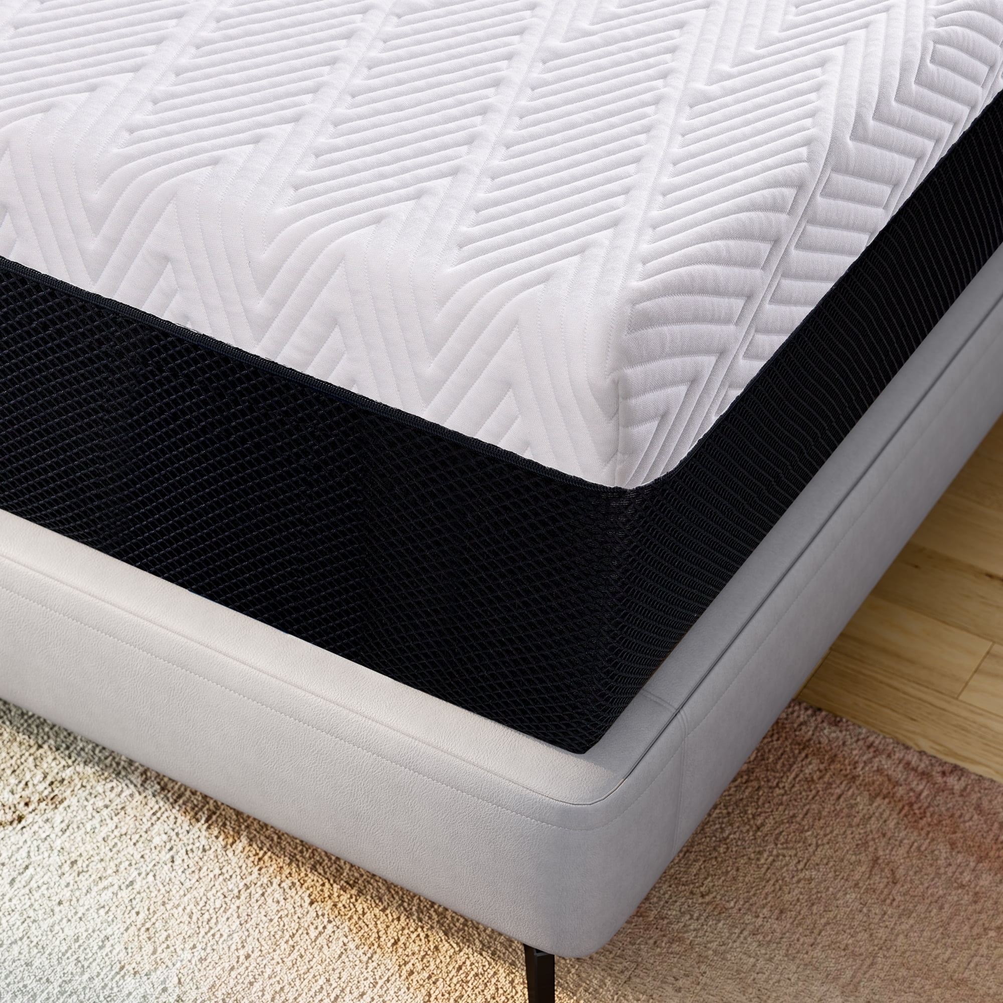 Twin Mattress,Madinog 8" Cooling Gel Memory Foam Mattress-in-a-Box with Breathable Cover