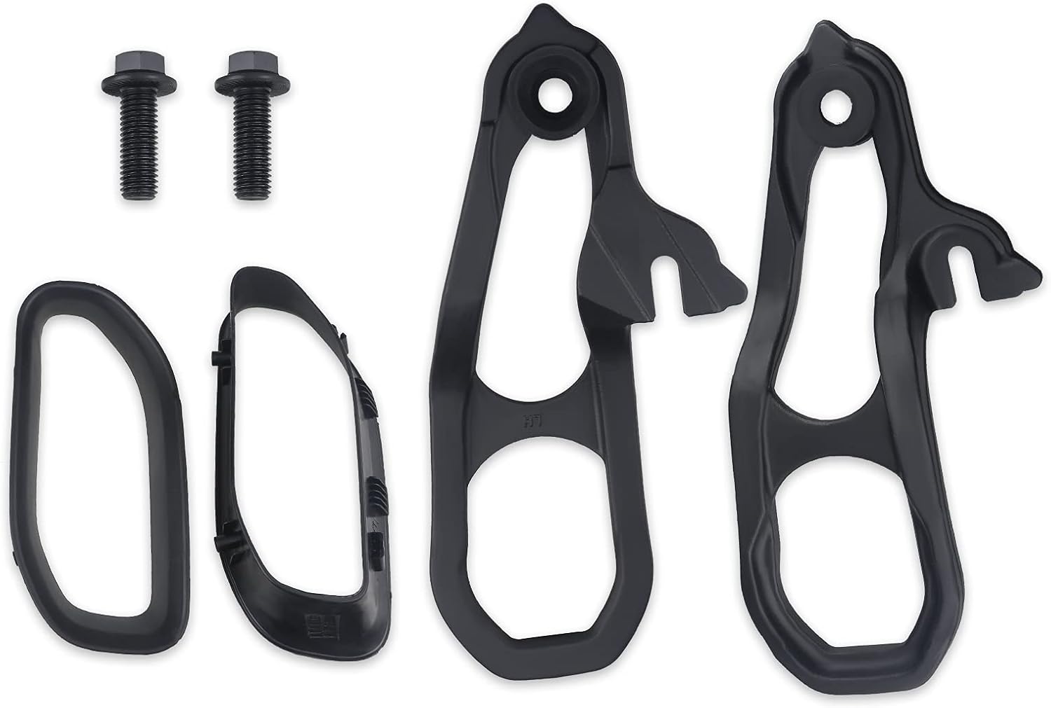 JDMON Compatible with Heavy Duty Front Tow Hooks with Hardware Dodge Ram 1500 2019 2020 2021 Replaces 68272944AB 68272945AB