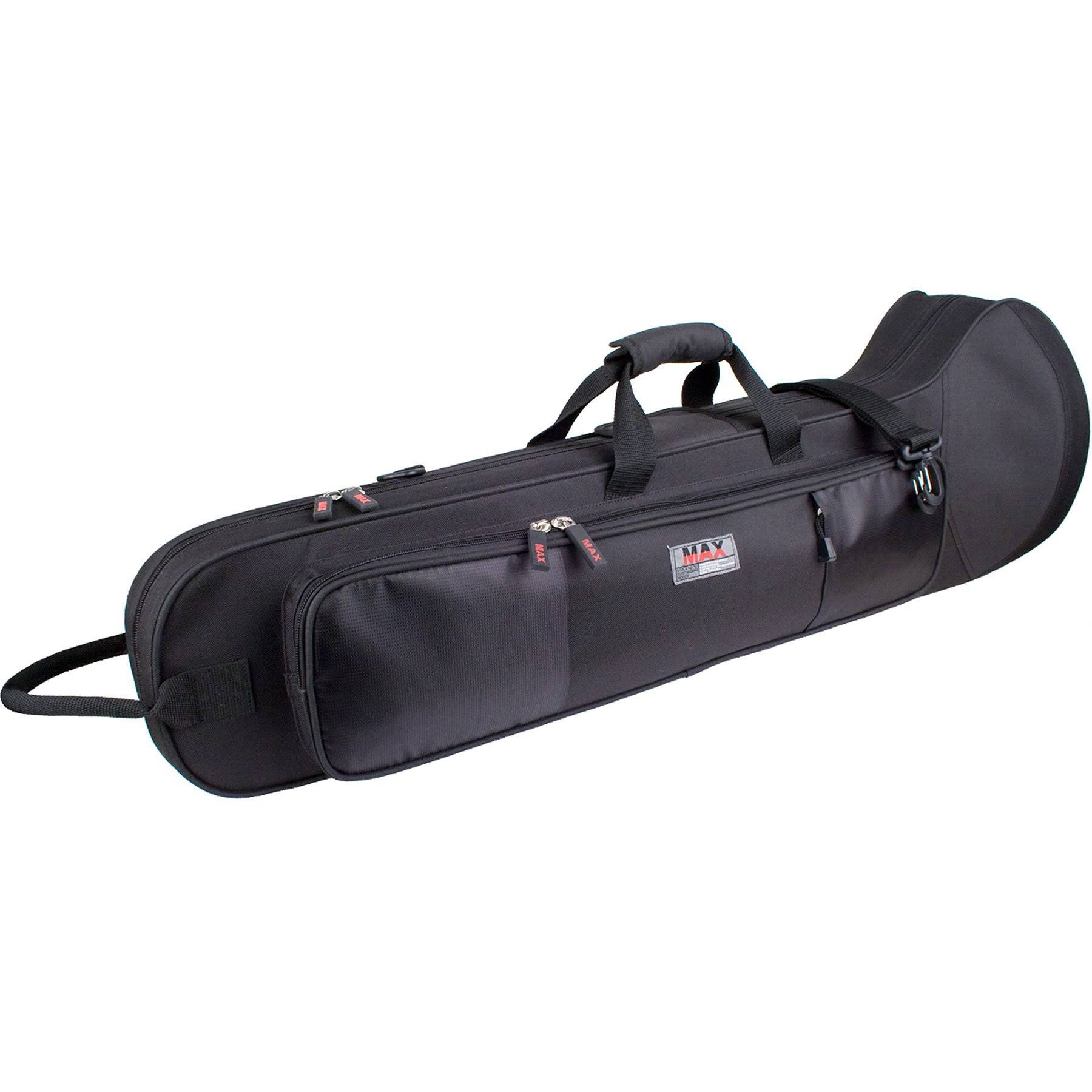 Protec Straight Tenor Trombone Max Case, Contoured Black