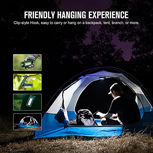 OLIGHT Swivel 400 Lumens Rechargeable COB Work Light with Magnetic Base and Hanging Hook, 180° Rotate and 5 Light Modes Worklight for Car Repair