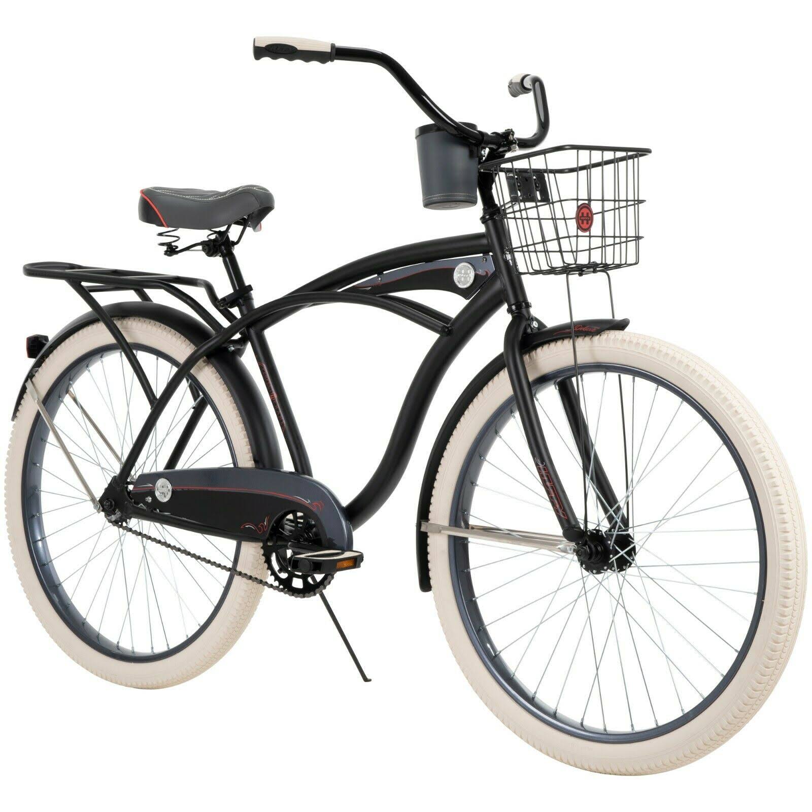 Huffy Men&s Deluxe Cruiser Bike 26 in - Black - Megean
