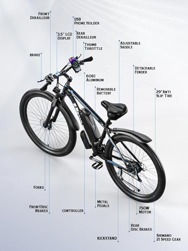 E&middot;Bycco 29" Electric Bike for Adults