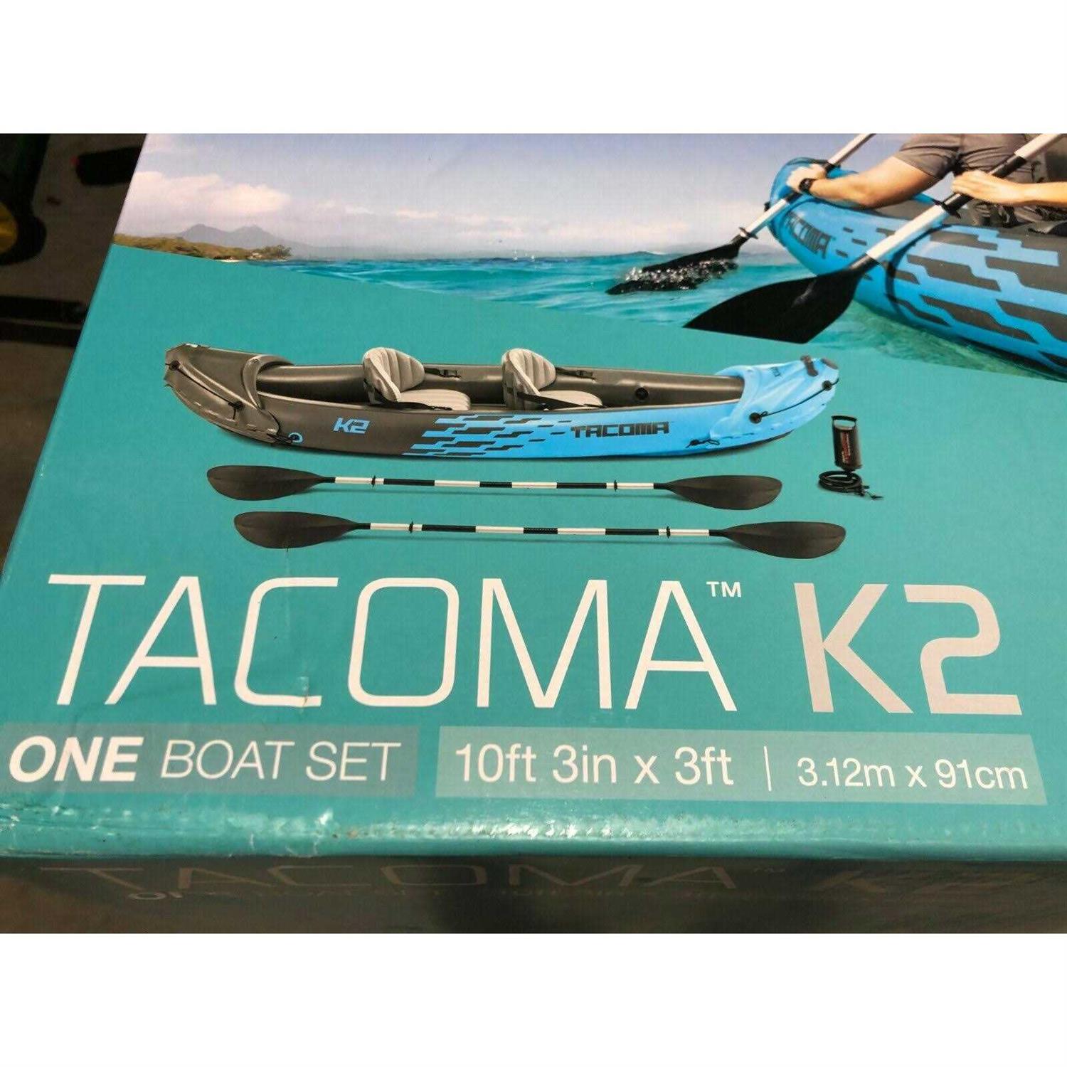 Intex Sport Series Tacoma K2 10 ft 3 in Inflatable Kayak - Sports Supplies Online Store