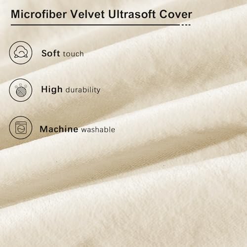 Bean Bag Chairs for Adults - Giant Bean Bag Chair Convertible Bean Bag Bed - Beanbag Chair with Micro Fiber Cover/Furniture Foam Filler