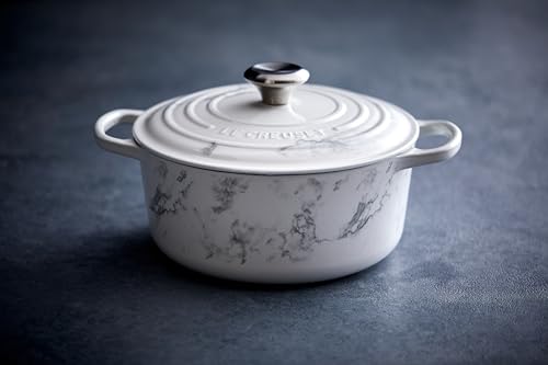 Le Creuset Enameled Cast Iron Signature Round Dutch Oven, 5.5 qt., Cerise