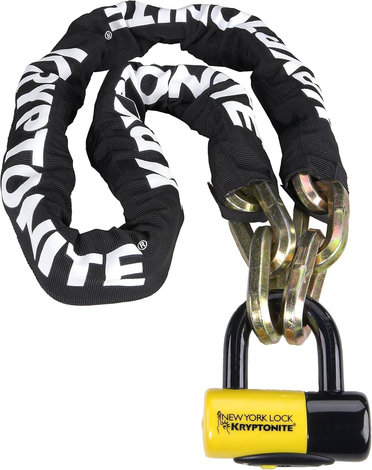 Kryptonite New York Fahgettaboudit Chain 1415 & New York Disc Lock