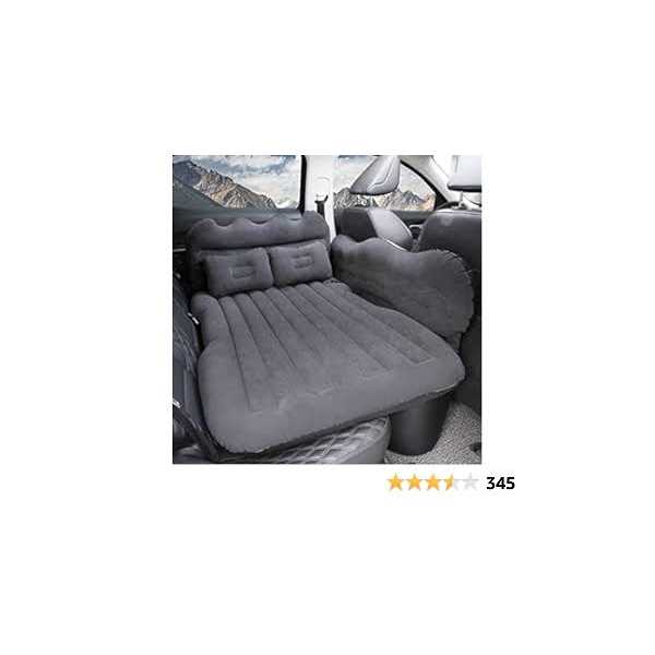 Lammyner Inflatable Bed for SUV Travel Bed Truck Air Mattress Car Sleeping for Camping, Hiking, Trip and Other Outdoor Activities