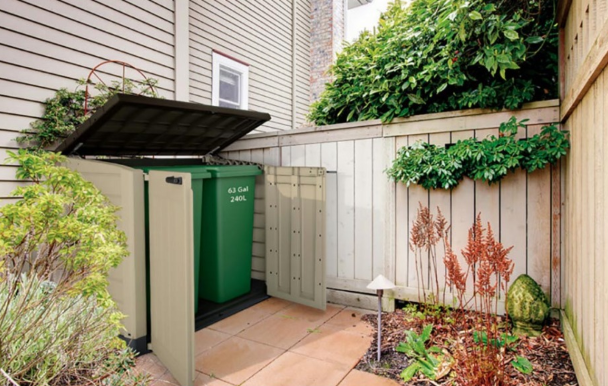 Keter Store It Out Max 1200L Outdoor Garden & Wheelie Bin Storage Shed &ndash; Brown/Beige