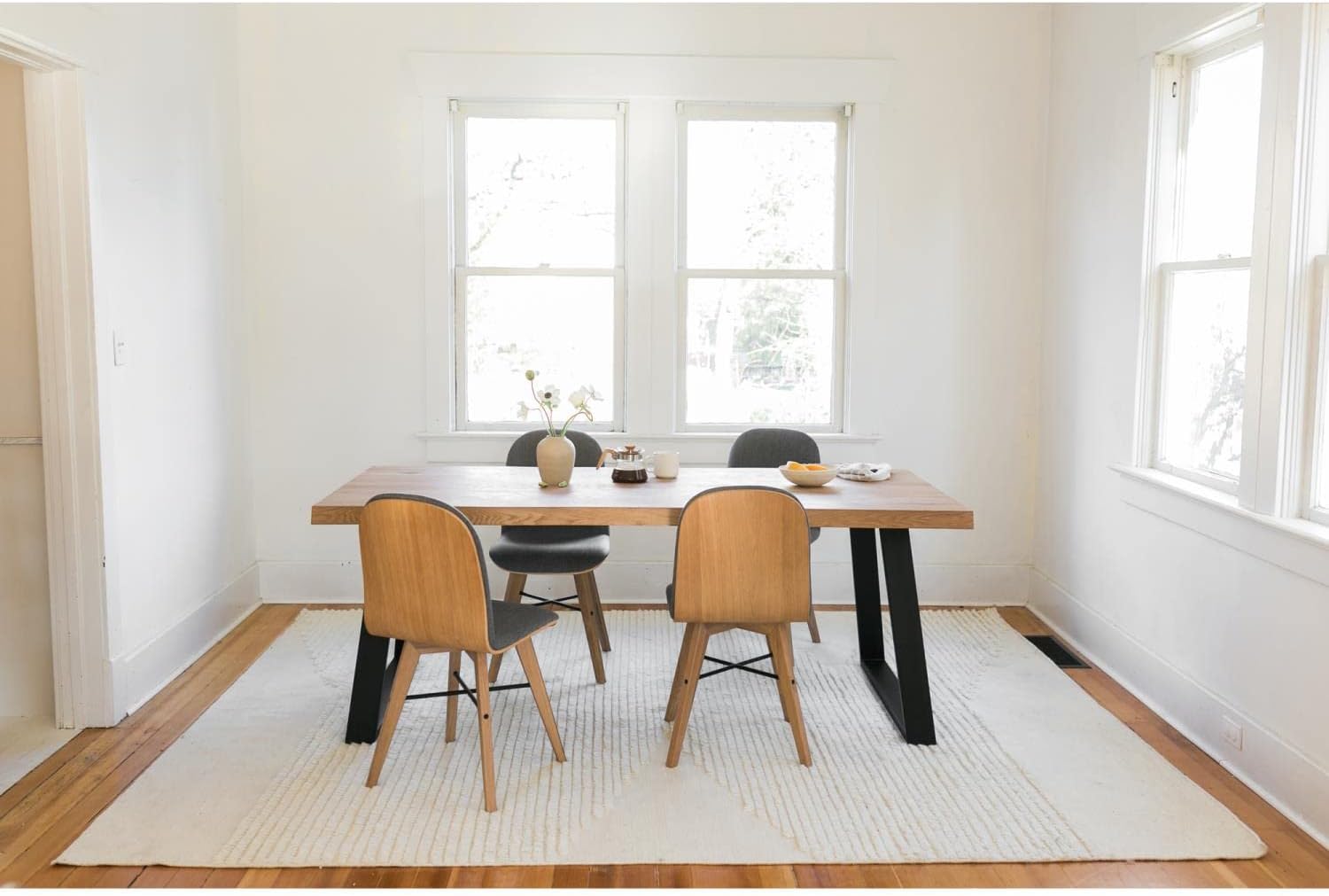 Moe's Home Collection Mila Live Edge Rectangular Dining Table