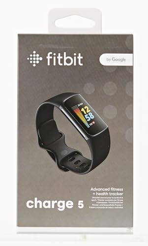 Fitbit Charge 5 Advanced Health & Fitness Tracker with Built-in GPS, Stress Management Tools, Sleep Tracking, 24/7 Heart Rate and More