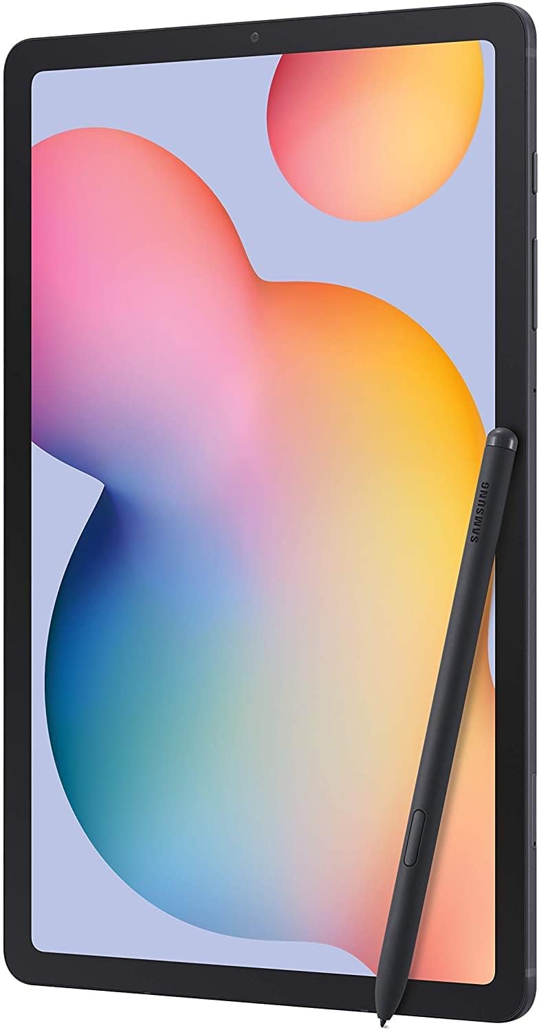 SAMSUNG Galaxy Tab S6 Lite 10.4", 64GB Wi-Fi Tablet Oxford Gray, S Pen Included, SM-P610NZABXAR (Renewed)
