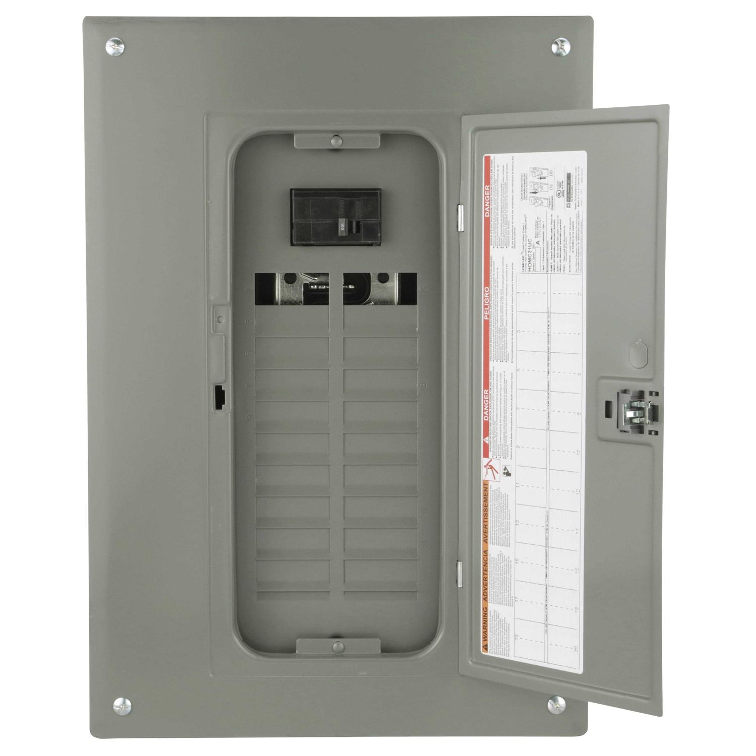 Square D HOM2040M100PCVP Homeline Main Breaker Load Center - Shop Hardware Tools Online Store