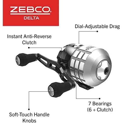 Zebco Delta Spincast Reel - Sports Supplies Online Store