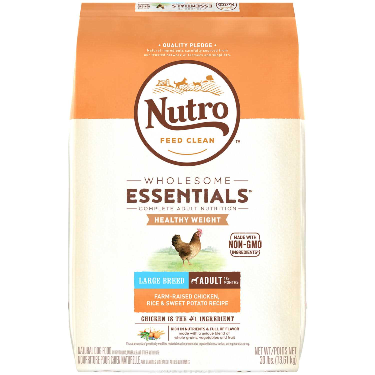 Nutro Wholesome Essentials Healthy Weight Large Breed Adult Farm Raised Chicken - Pet Supplies online store