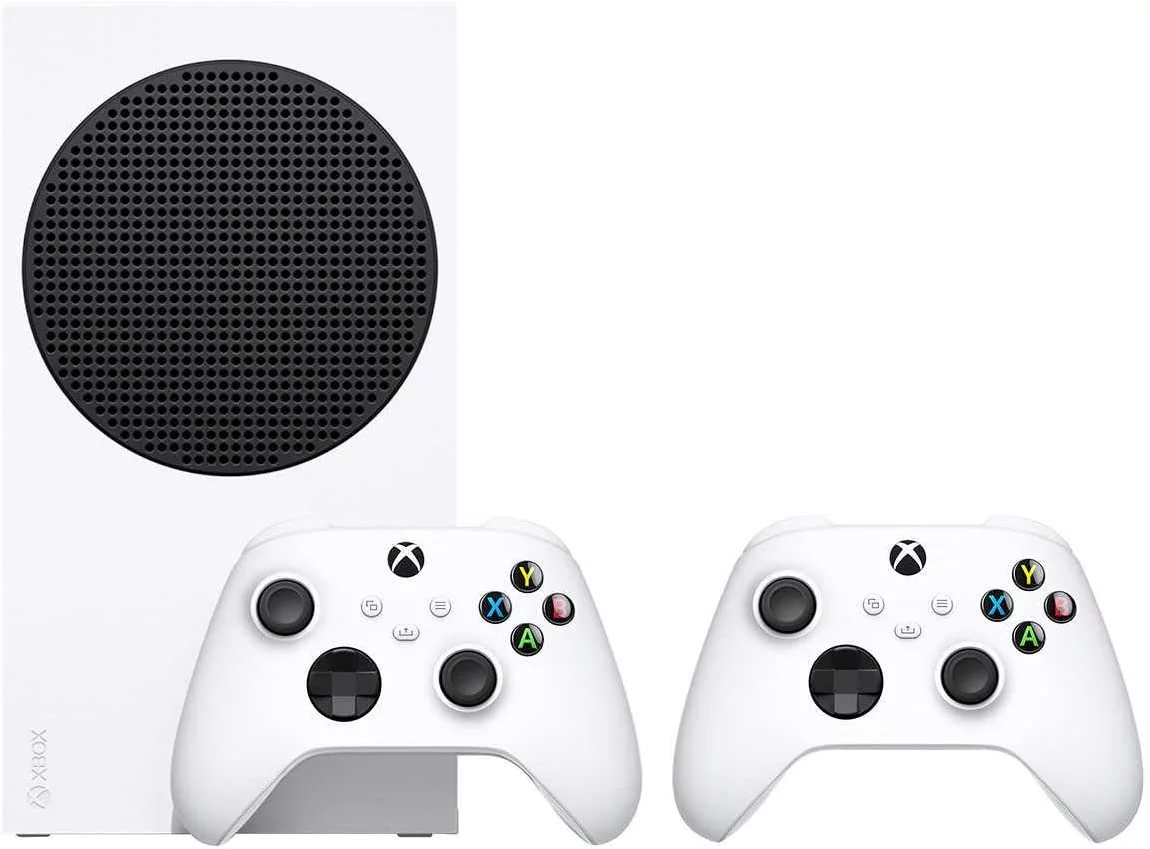 TEC Microsoft Xbox -Series- -S- Gaming Console 512GB-White (Digital Version) with Extra Controller Bundle