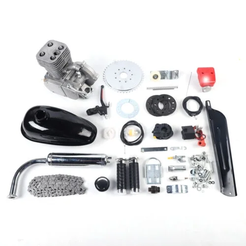 100cc Bicycle Engine Kit 2-Stroke Gas Motorized Motor Bike Modified Set for Bike - Radiant Selections