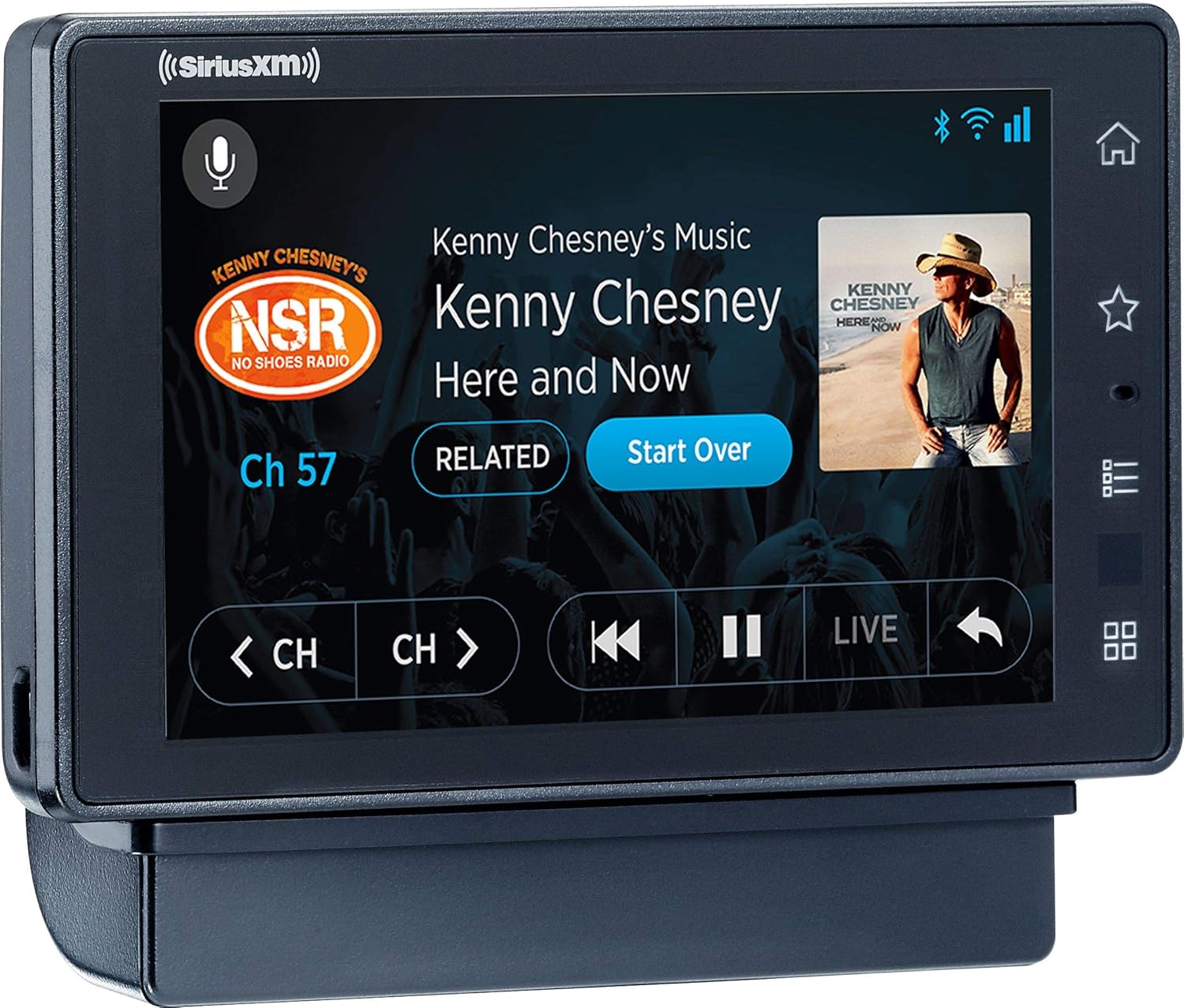 SIRIUSXM SXWB1V1 SiriusXM Tour Dock & Play Radio with 360L, PowerConnect Vehicle Dock, and Bluetooth