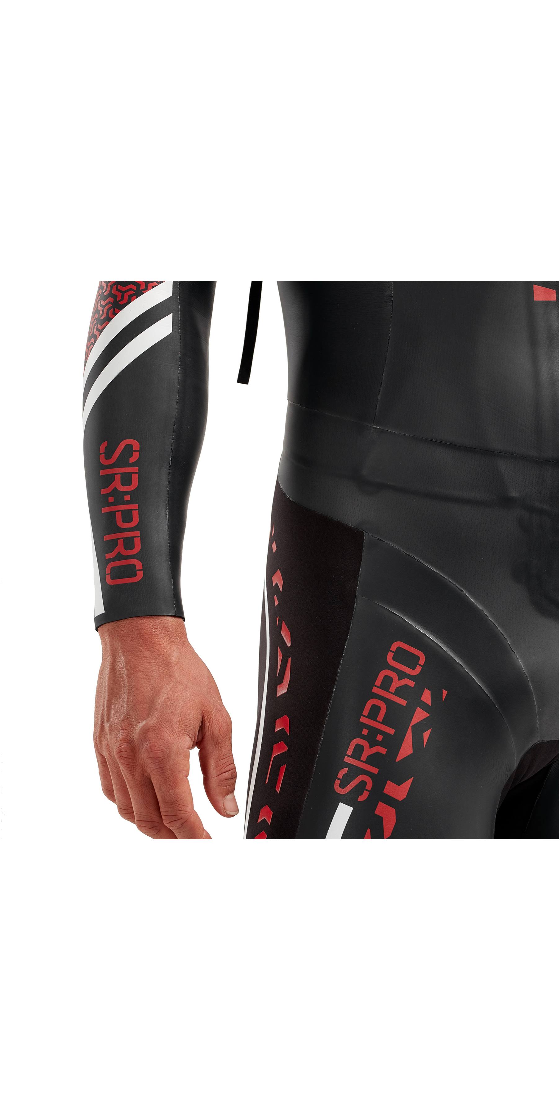 2XU Pro-SwimRun Wetsuit XXL Black/Flame Scarlet Swimrun