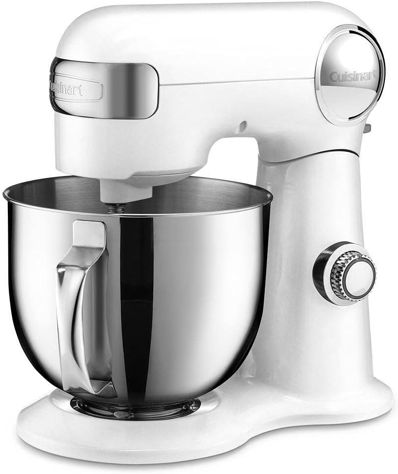 Cuisinart SM-50 Precision Master 5.5-Quart Stand Mixer with Kitchen Scale, 4 Measuring Spoons and Measuring Cup Bundle (4 Items)