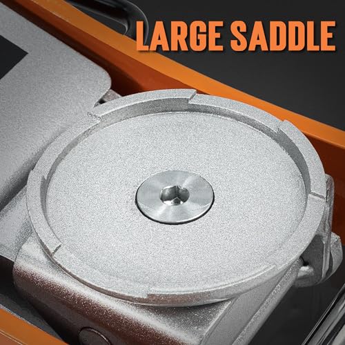 TONDA Floor Jack, 3 Ton Aluminum and Steel Low Profile Hydraulic Car Jack with Dual Pump System, Rapid Lift, Orange
