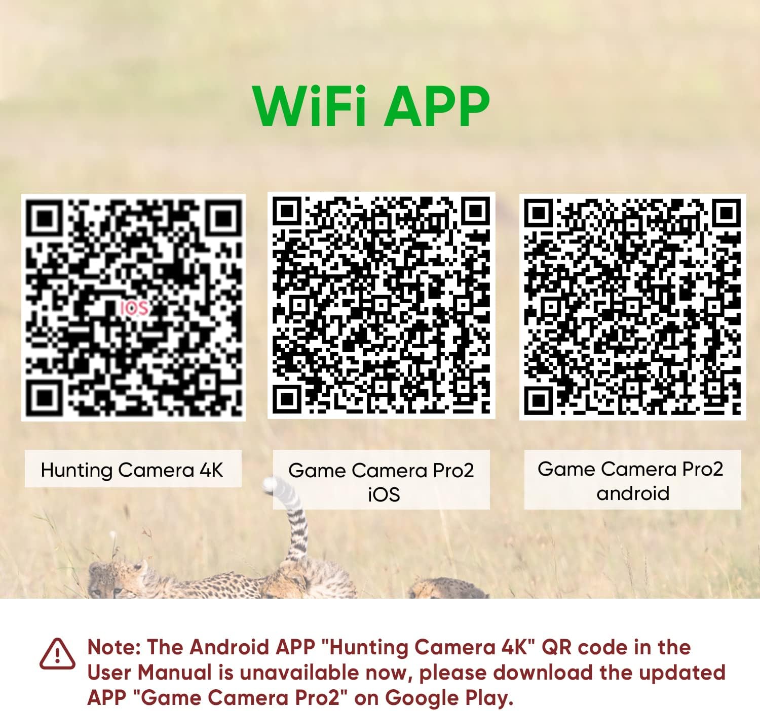 4K 30MP WiFi Trail Camera