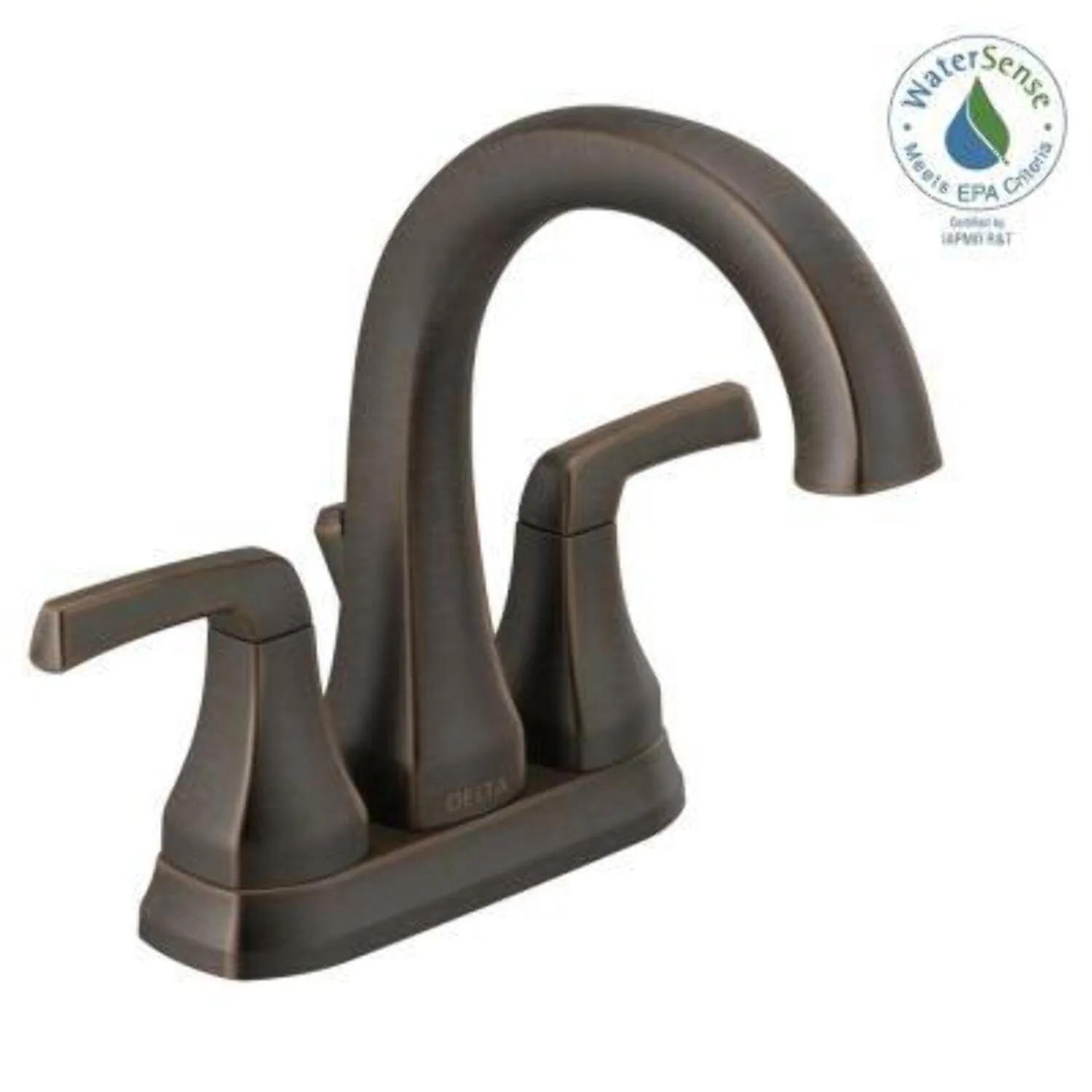 Delta Portwood 4 in. Centerset 2-Handle Bathroom Faucet in Venetian Bronze