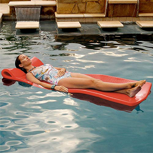 TRC Recreation White Ultimate Foam Pool Float, Made in USA