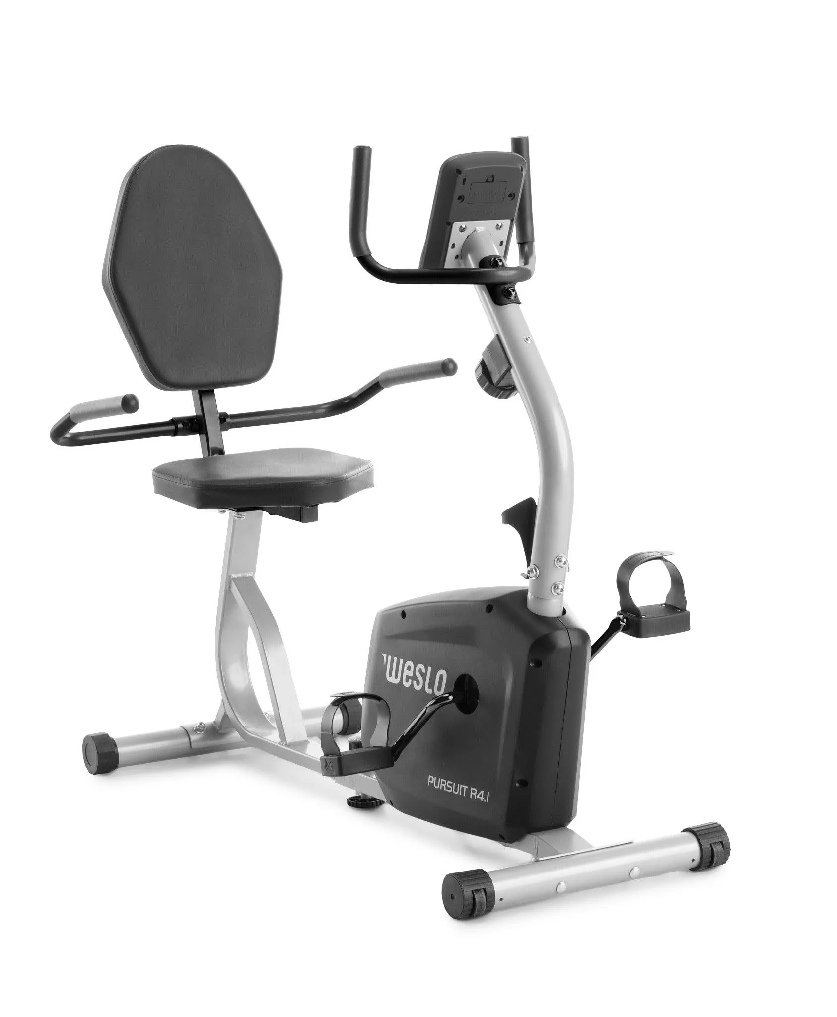 Weslo Pursuit R 4.1 Recumbent Exercise Bike with Inertia-Enhanced Flywheel