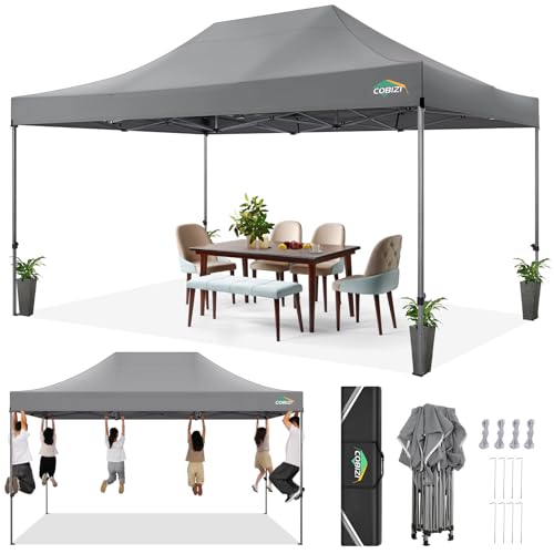 COBIZI 13x26 Pop Up Tent 13x26 Canopy with Sidewalls Heavy Duty Canopy Party Tent for Parties