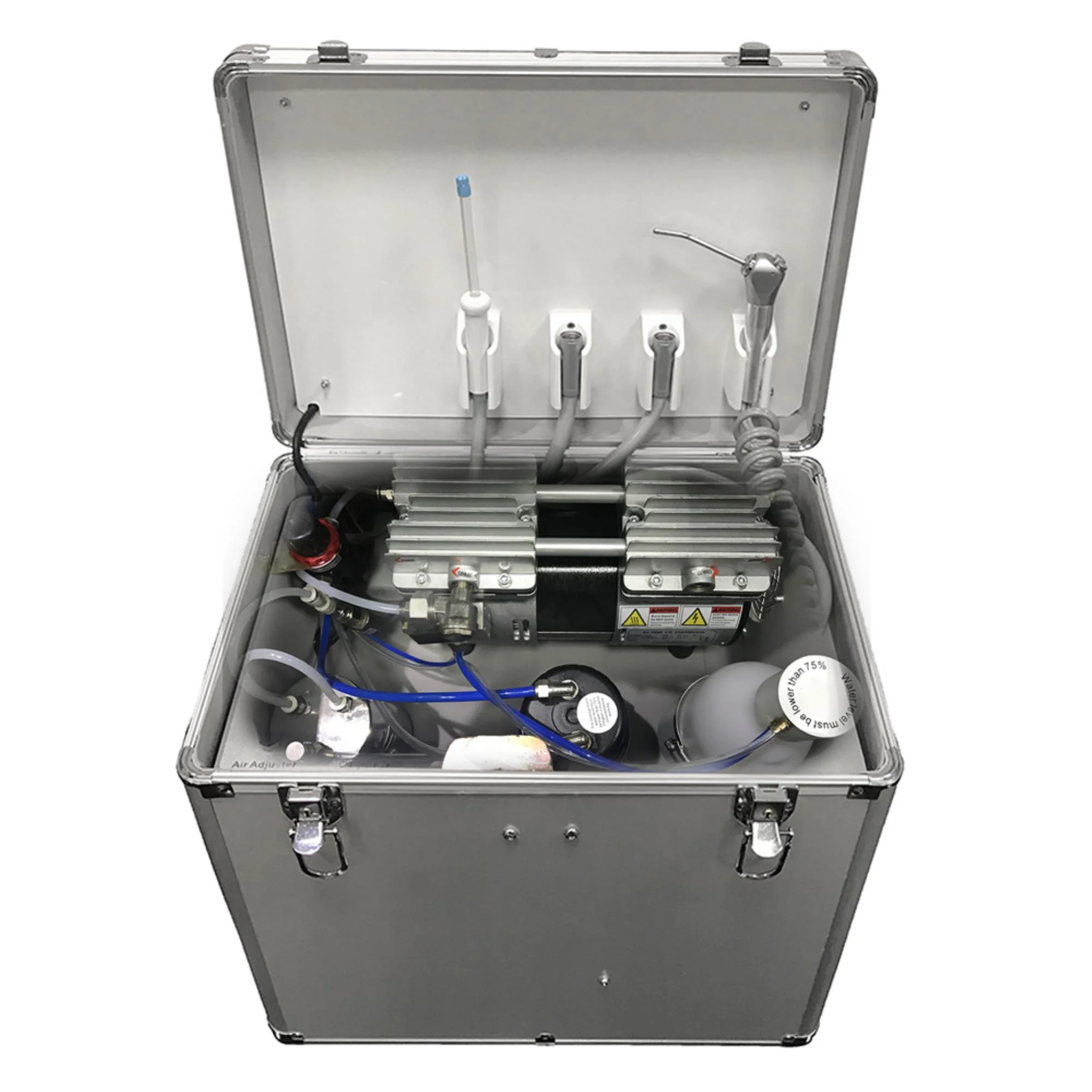 Portable Mobile 4-Hole Dental Delivery Unit Rolling Case: Effortlessly Deliver High-Quality Dental Care Anywhere