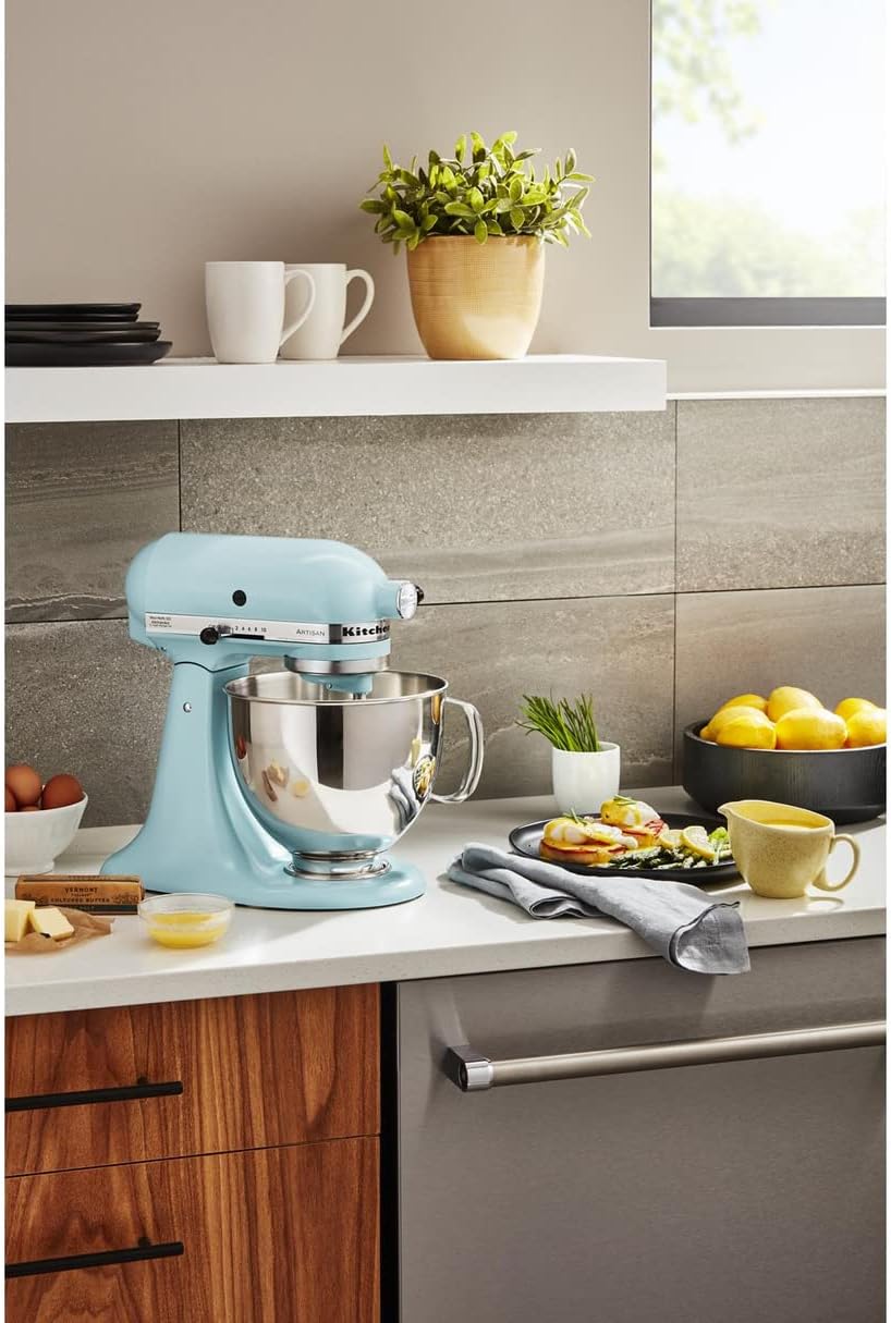 KitchenAid Artisan Series 5-Quart Tilt-Head Stand Mixer - KSM150PS, Milkshake
