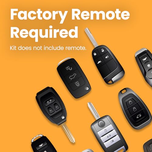 Start-X Remote Starter Kit for Ford F-150 (2015-2019), F-250 (2017-2019), Ranger 2019 | Plug n Play | Settings Enabled in The Dash