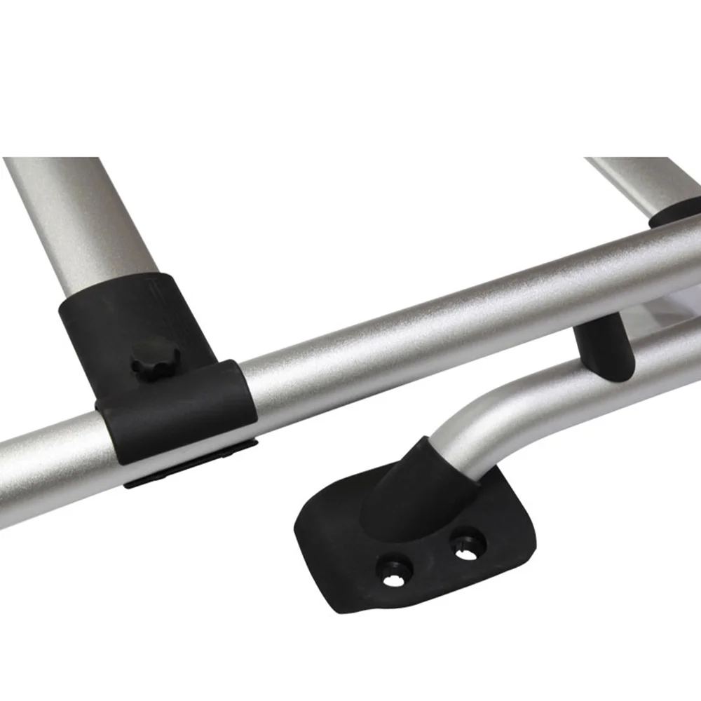 Ikon Motorsports Fits 07-14 Fj Cruiser OE Roof Rack Rail Cross Bar Luggage Carrier Aluminum