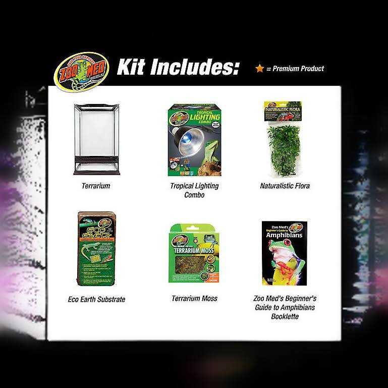 Zoo Med Naturalistic Terrarium Tropical Kit - Pet Supplies online store