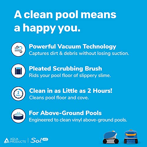 Aqua Products Sol Robotic Pool Cleaner SOL